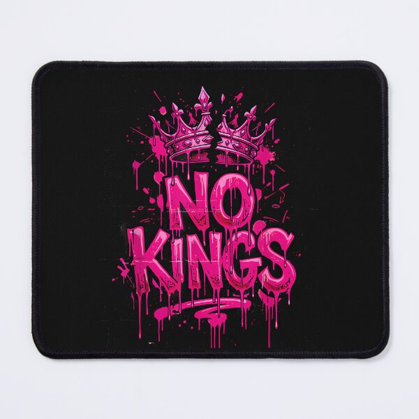 Item preview, No Kings In America Graffiti Pink designed and sold by yartyartyart.