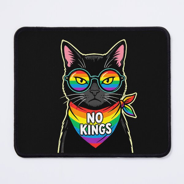 Item preview, No Kings In America Funny Cat designed and sold by yartyartyart.