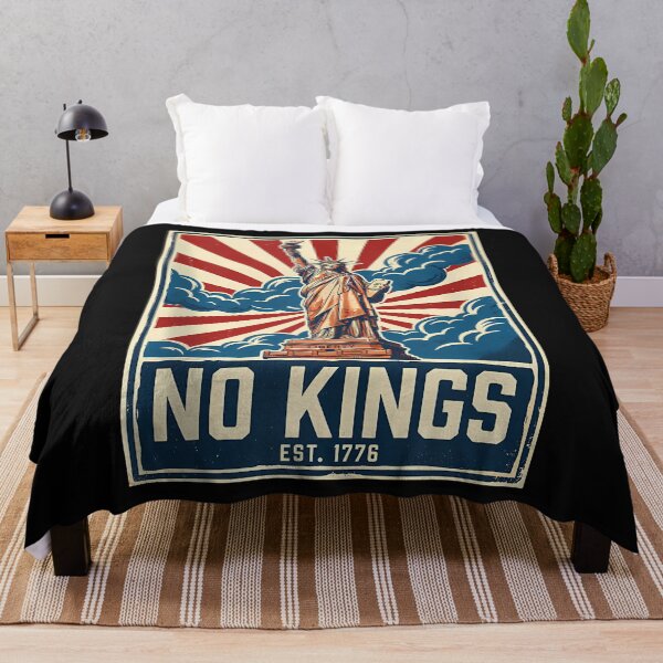 Item preview, No Kings In America Statue Of Liberty Est 1776 designed and sold by yartyartyart.