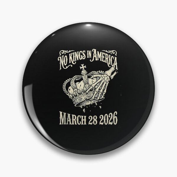Item preview, No Kings In America Skull Gothic designed and sold by yartyartyart.