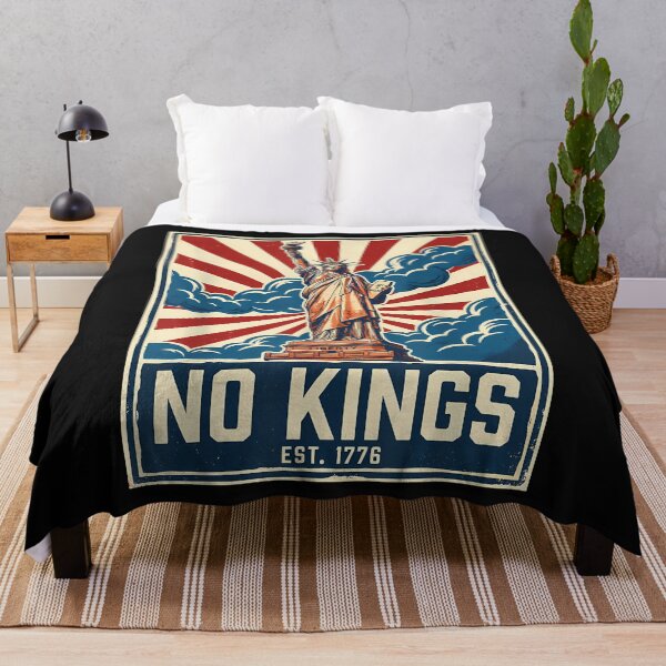 Item preview, No Kings In America Statue Of Liberty Est 1776 designed and sold by yartyartyart.