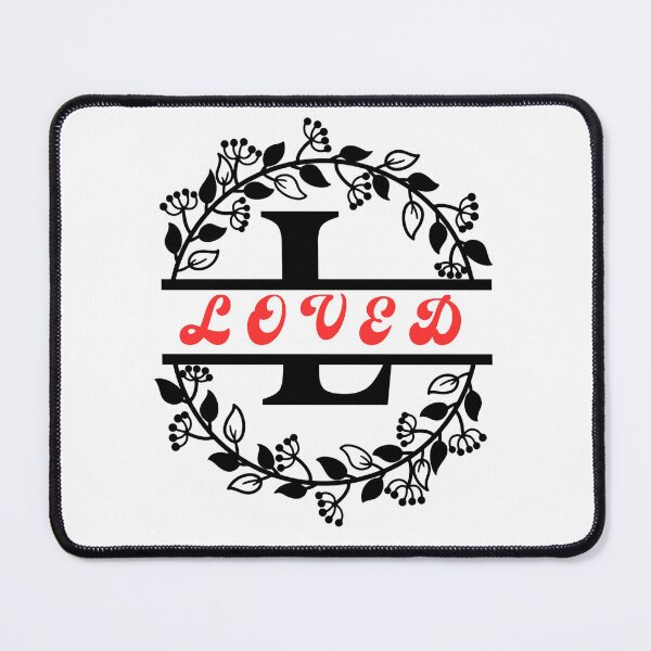 Item preview, LOVED - Minimalist Christian Word Art designed and sold by BbCherryT.