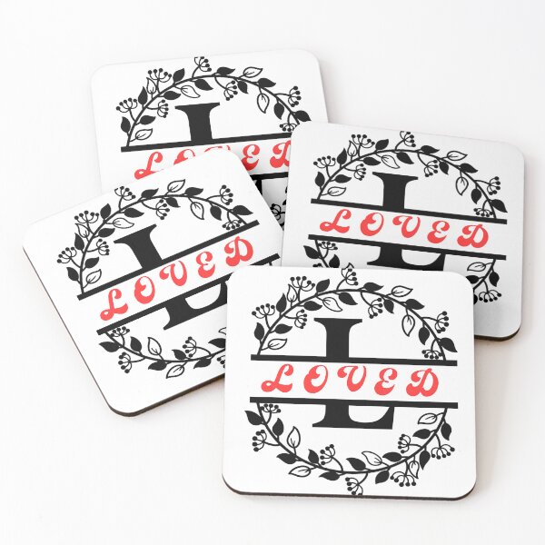 Item preview, LOVED - Minimalist Christian Word Art designed and sold by BbCherryT.