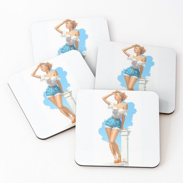 Item preview, The "Calendar Queen" (Elvgren Style) designed and sold by SunPeachRetro.