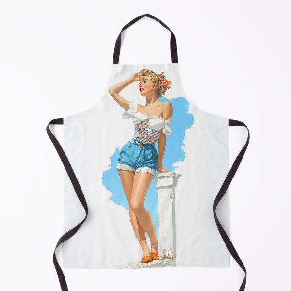 Item preview, The "Calendar Queen" (Elvgren Style) designed and sold by SunPeachRetro.