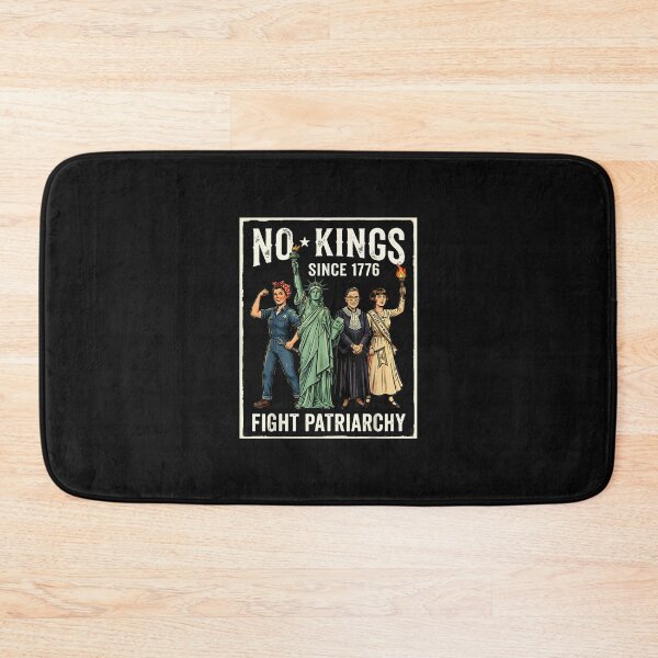 Item preview, No Kings In America Since 1776 Women Fight Patriarchy designed and sold by yartyartyart.