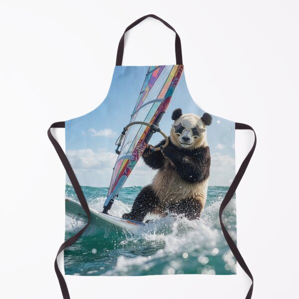 Item preview, Windsurfin' Panda designed and sold by Tridentulus.