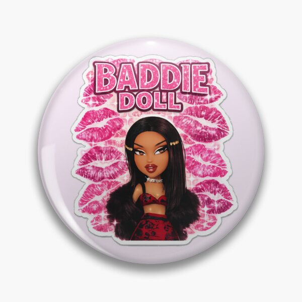 Item preview, Baddie Doll – Y2K Glam Girl Aesthetic Pink Lips Design designed and sold by Aura.Creative.