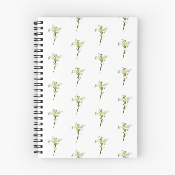 Item preview,  Elegant White Lily Flower Botanical designed and sold by SOUFIANE1991.