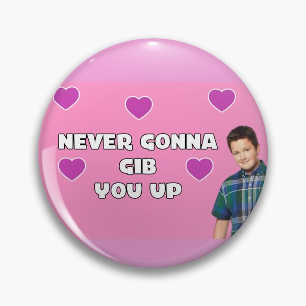Item preview, Gibby Never Gonna Gib You Up designed and sold by nochillaly.