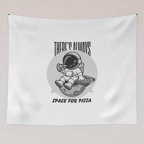 Item preview, There’s always space for pizza designed and sold by LuveraxArt.