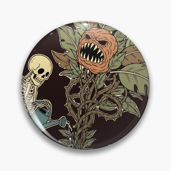 Item preview, Skeleton Watering Problems Plant I Made It Worse Dark Humor 70s Style designed and sold by Bobo Shirts .