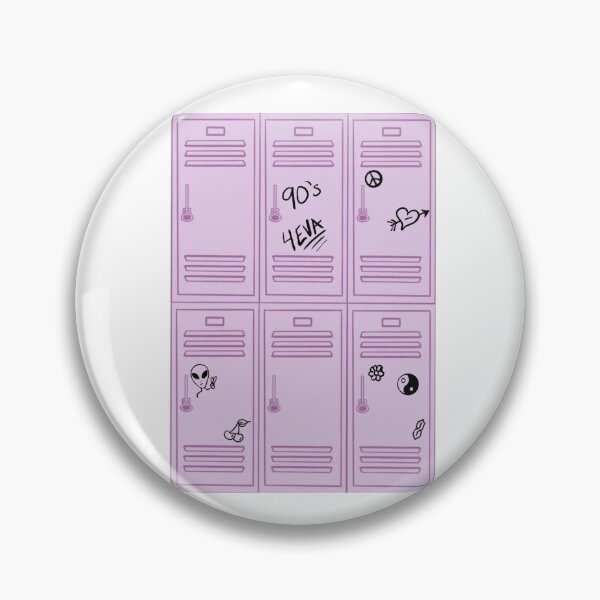 Item preview, 90s Purple Locker Sticker 90s kid 90s aesthetic 90s symbols 1990 stickers  designed and sold by OneCatShop.