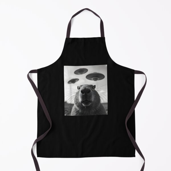 Item preview, Funny Graphic Costume Weird Cute Capybara Selfie UFO designed and sold by Cheesymatiion.