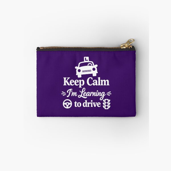 Item preview, Keep Calm I'm Learning to Drive. Learner Driver Humor Design. designed and sold by DesignHouse07.