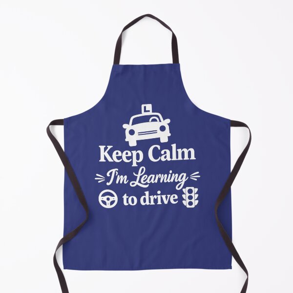 Item preview, Keep Calm I'm Learning to Drive. Learner Driver Humor Design. designed and sold by DesignHouse07.