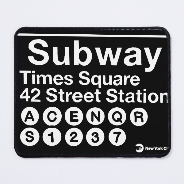 Item preview, Icons - NYC Subway Sign designed and sold by Javi In NYC.