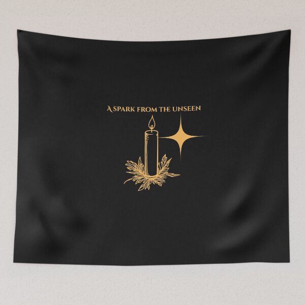 Item preview, A Spark from the Unseen – Mystic Candle Design designed and sold by Mysterestudio.