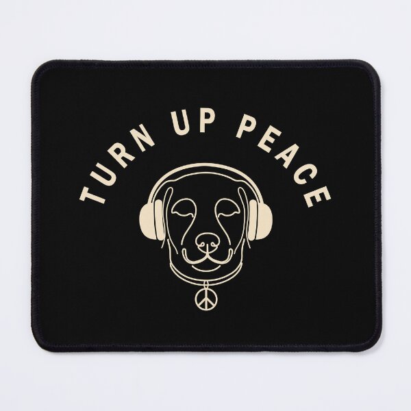 Item preview, Turn up peace : Inspirational Stand For Peace Design For Dog Lover ,Peace Advocate Outfit ,no war Design, pet parents gift designed and sold by Opalook.