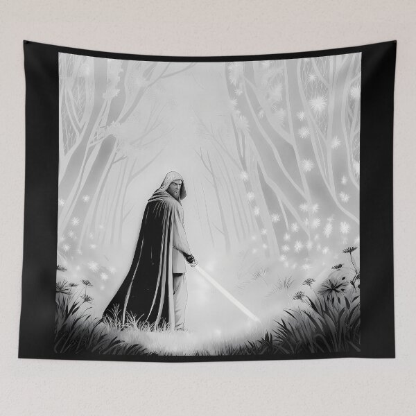 Item preview, Art Characters Black White Illustrations Dynamic Designs designed and sold by ART ATTACK ZONE.