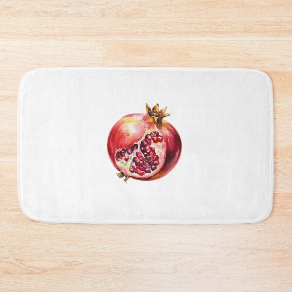 Item preview, Elegant Red Pomegranate Watercolor Painting Fruit designed and sold by SOUFIANE1991.