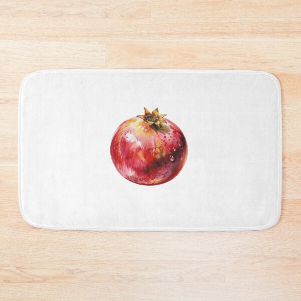 Item preview, Elegant Red Pomegranate Watercolor Painting Fruit designed and sold by SOUFIANE1991.