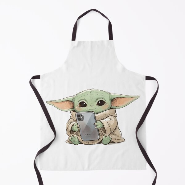 Artikelvorschau, BABY YODA MIT SMARTPHONE entworfen und verkauft von LIS AND MELIVERSO.