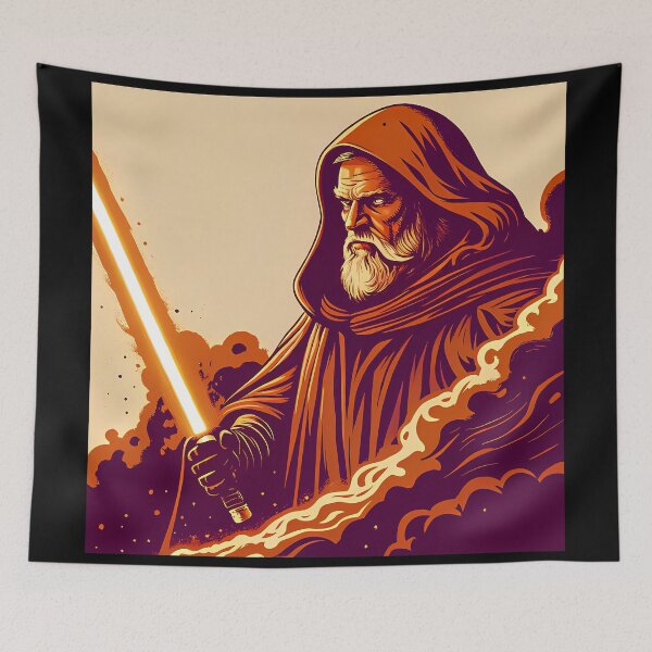 Item preview, Father Artistic Characters Black White Illustrations Dynamic Designs designed and sold by ART ATTACK ZONE.