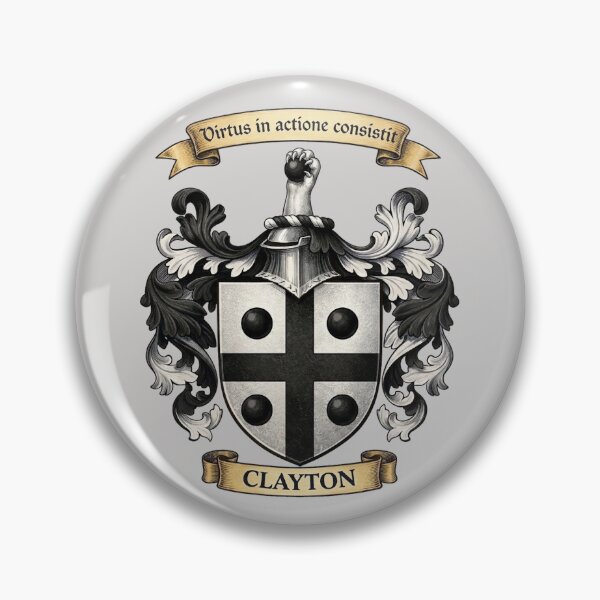 Item preview, The Clayton Family Coat of Arms designed and sold by BagTown Clans.