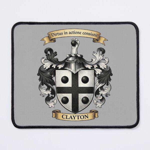 Item preview, The Clayton Family Coat of Arms designed and sold by BagTown Clans.