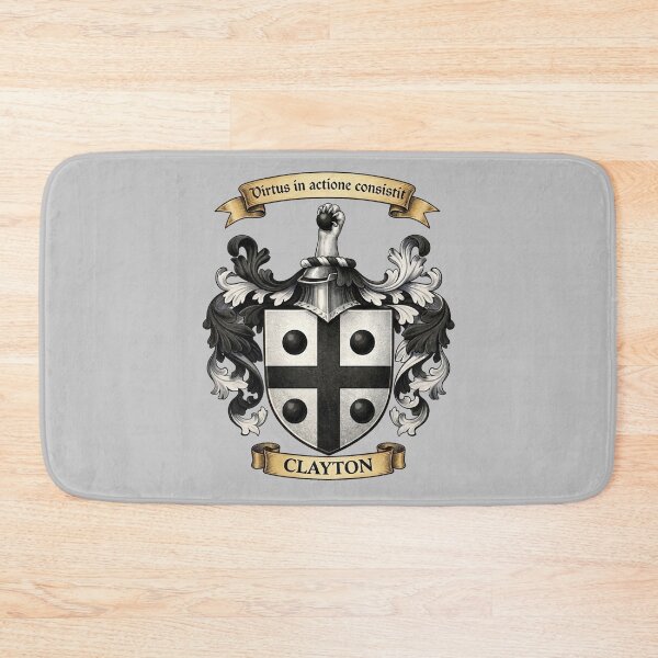 Item preview, The Clayton Family Coat of Arms designed and sold by BagTown Clans.