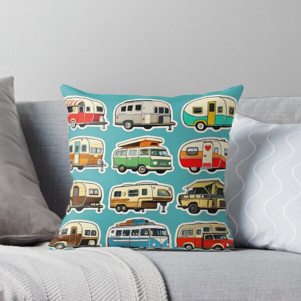 Artikelvorschau, Retro-Wohnmobile entworfen und verkauft von Shells Designs.
