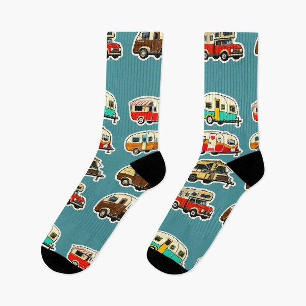 Artikelvorschau, Retro-Wohnmobile entworfen und verkauft von Shells Designs.