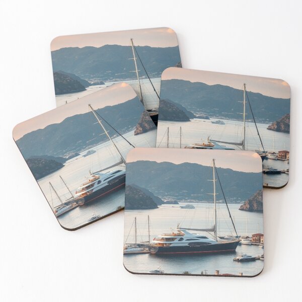 Item preview, Luxury Sailing Yacht in Mediterranean Mountain Harbor designed and sold by Jade Ado.