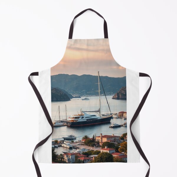 Item preview, Luxury Sailing Yacht in Mediterranean Mountain Harbor designed and sold by Vida e Arte.