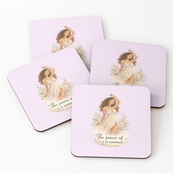 Item preview, The Power of a Woman – Feminine Strength Floral Aesthetic Design designed and sold by Aura.Creative.