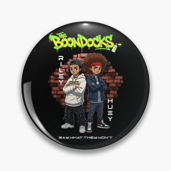 Item preview, The Boondocks / Say What They Won't / Fanart designed and sold by DarrenAshenOne.