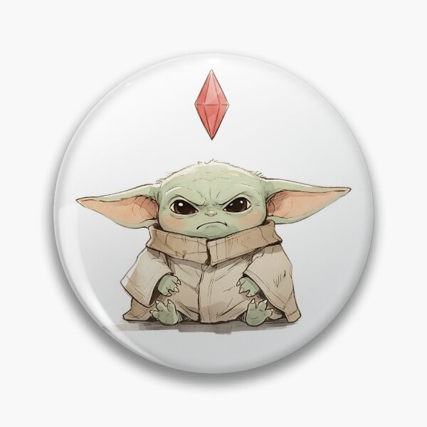 Item preview, ANGRY BABY YODA WITH RED PLUMBOB designed and sold by LIS AND MELIVERSO.