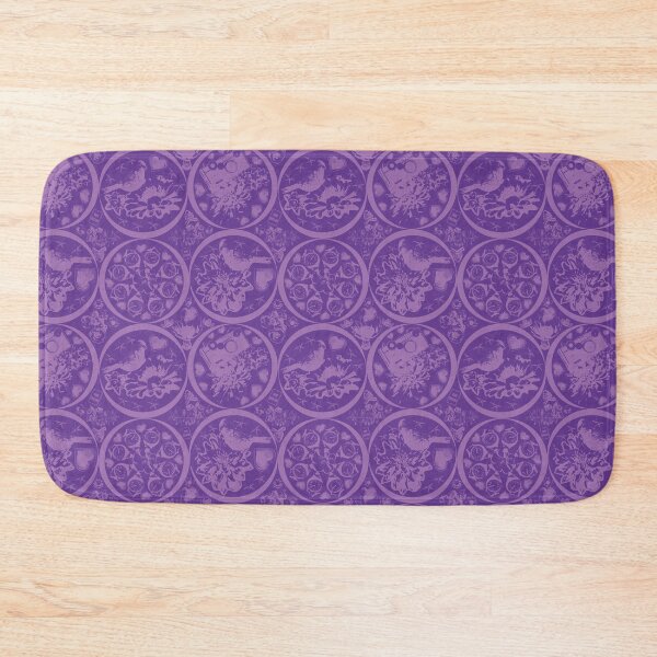 Item preview, Floral Travel Snapshots Circles Purple designed and sold by Digitalmyth's Designs.