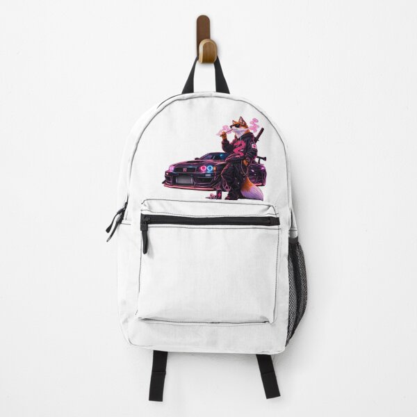 Item preview, Neon Fox Drift — Night Runner designed and sold by ELmestka.