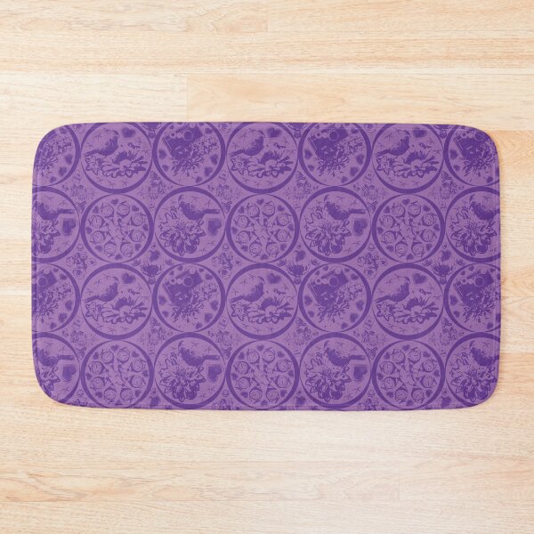 Item preview, Floral Travel Snapshots Circles Purples designed and sold by Digitalmyth's Designs.
