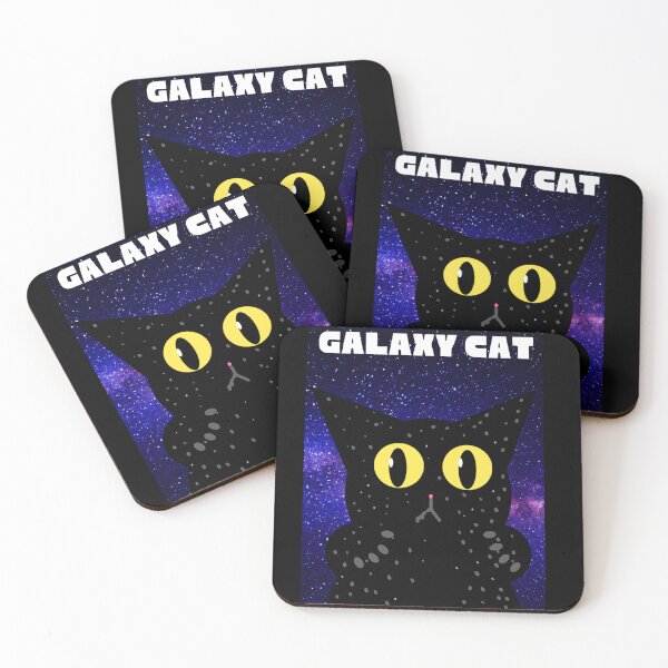 Item preview, Galaxy Cat designed and sold by GrindWardrobe.