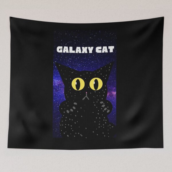 Item preview, Galaxy Cat designed and sold by GrindWardrobe.