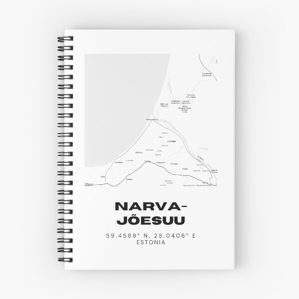 Item preview, Narva-Jõesuu Coordinates Wall Art | 59.4589° N 28.0406° E | Estonia Print designed and sold by RM-Journey.