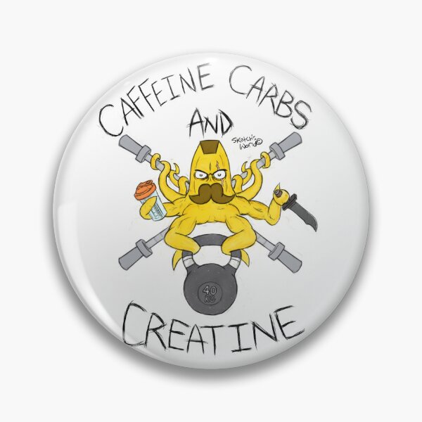 Item preview, Caffeine Carbs and Creatine designed and sold by Sketch's World Shop.