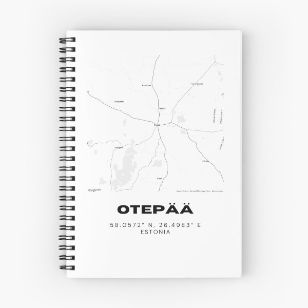 Item preview, Otepää Estonia Coordinates Wall Art | 58.0572° N 26.4983° E designed and sold by RM-Journey.