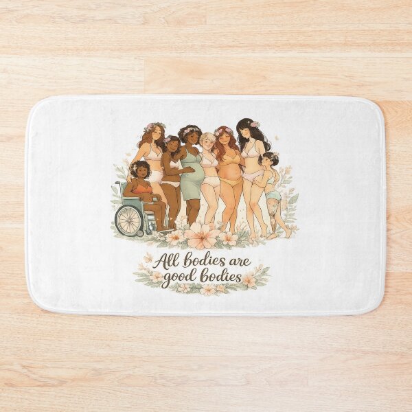 Item preview, All Bodies Are Good Bodies – Body Positivity Women Empowerment Design designed and sold by Aura.Creative.