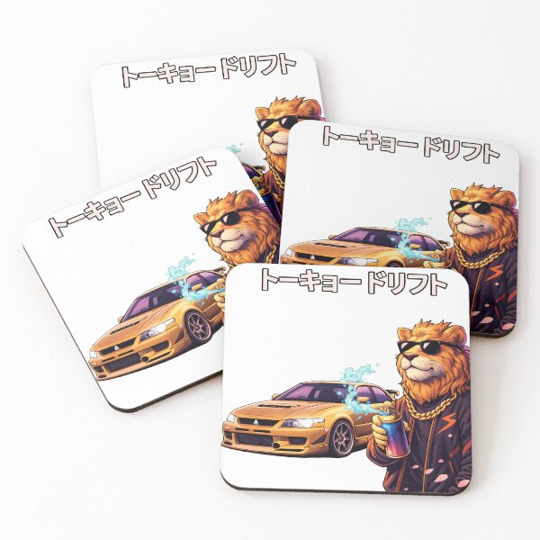 Item preview, Tokyo Drift Lion — Golden Street King designed and sold by ELmestka.