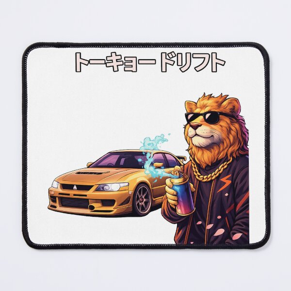 Item preview, Tokyo Drift Lion — Golden Street King designed and sold by ELmestka.