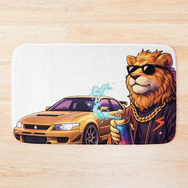 Item preview, Tokyo Drift Lion — Golden Street King designed and sold by ELmestka.